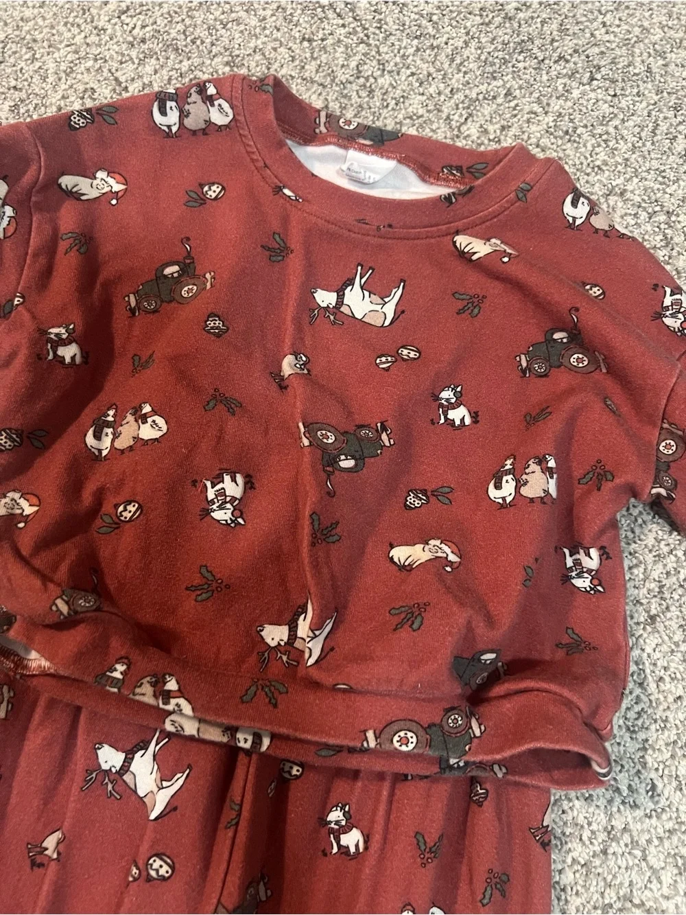 Little one shop - printed Kids Sets - Gnomes, monster trucks, Christmas tractors